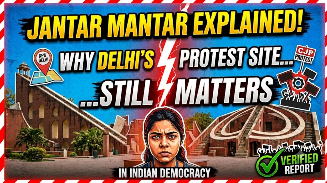 Jantar Mantar Explained: Why Delhi’s Protest Site Still Matters in Indian Democracy