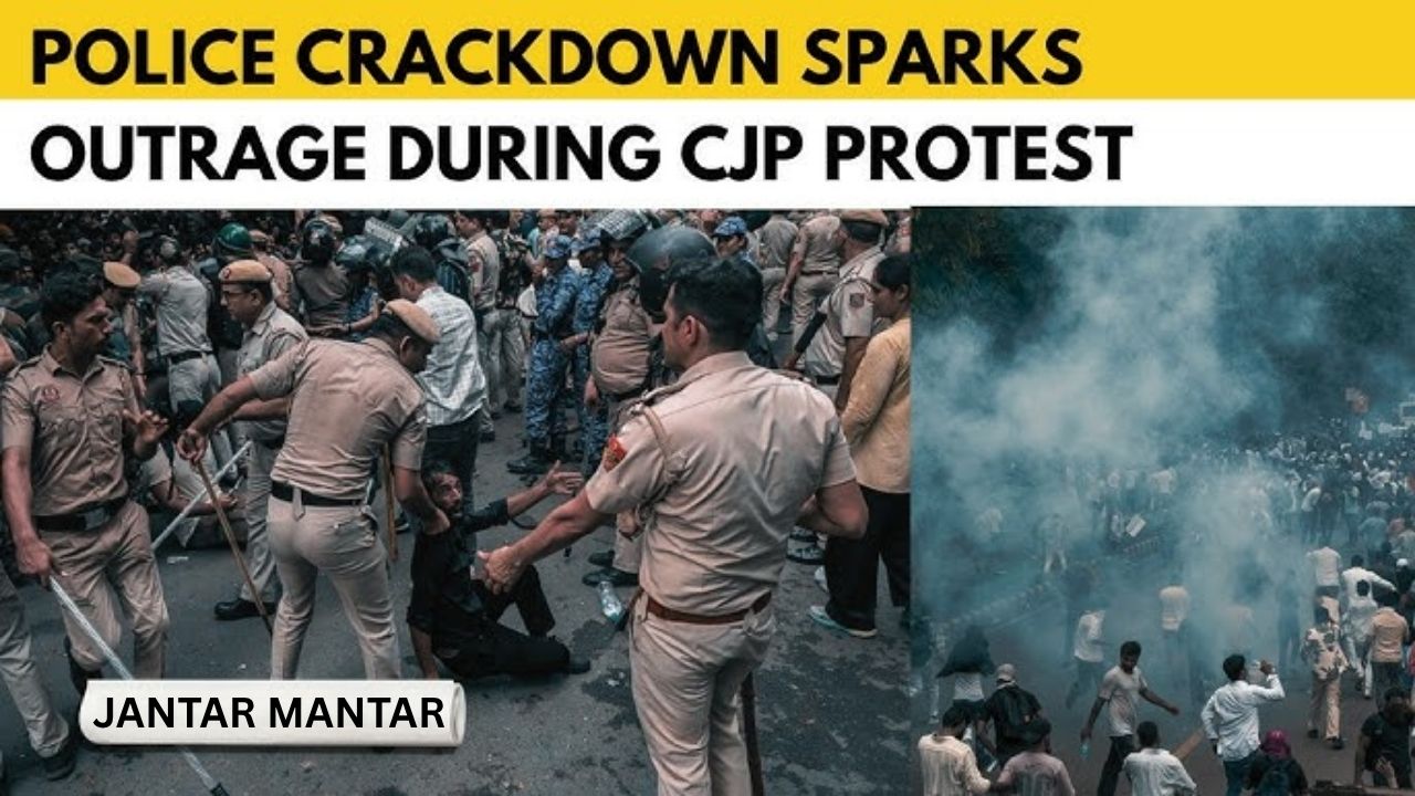 Sansad Chalo March: Police Crackdown Near Parliament Sparks Nationwide Outrage